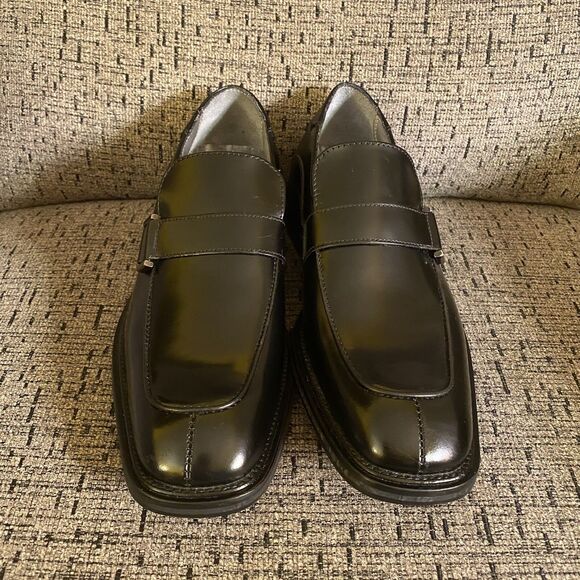 Kenneth Cole New York Men’s Black Leather Loafers Slip-On Size 7.5 main image 11